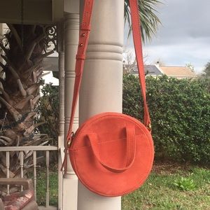 Madewell “Juno” circle purse **LIKE NEW**